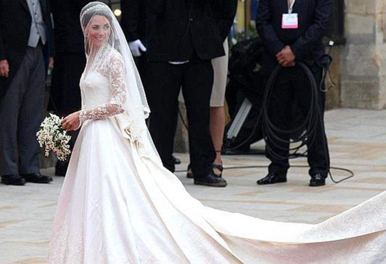 Ahora Puedes Encontrar el Vestido de Novia de Kate Middleton en H&M