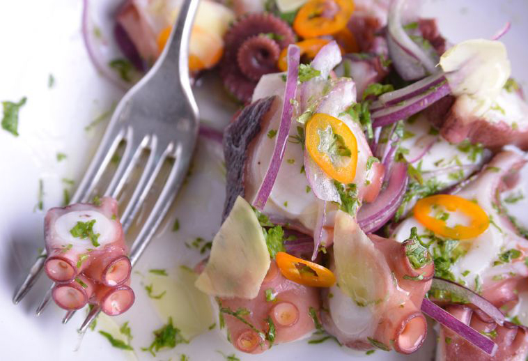 Prepara un Delicioso Ceviche de Pulpo