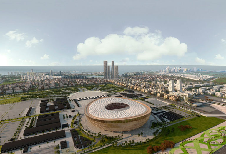 Así lucirá el estadio para la final de la Copa Mundial de Fútbol Qatar 2022