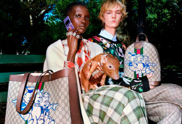 Gucci escandaliza a todos con un invitado especial en su nueva colección