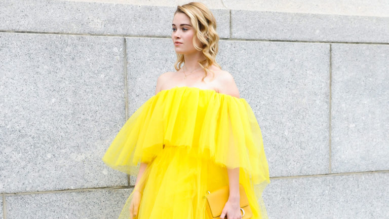 Un paraíso floral: La nueva colección Otoño-Invierno de Carolina Herrera