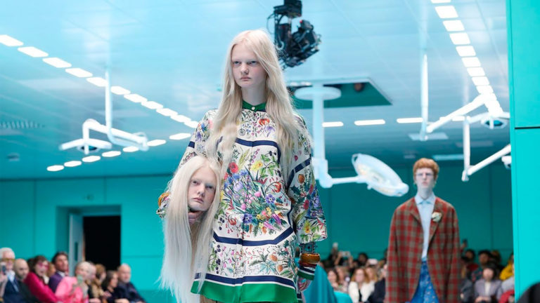 El terror invadió las pasarelas de Milán con la última colección de Gucci