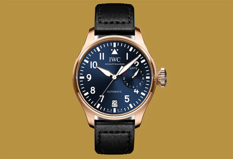 IWC subastó reloj de colección para ayudar a una buena causa