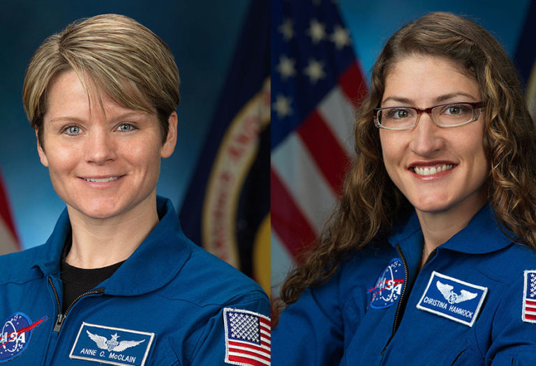¡Asombroso! Por primera vez dos mujeres harán una caminata espacial