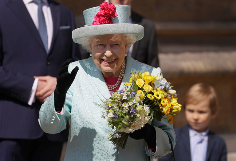 La realeza británica celebró el cumpleaños 93 de la reina Isabel II
