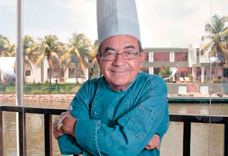 El mundo culinario se despide del chef Dino a sus 81 años de edad