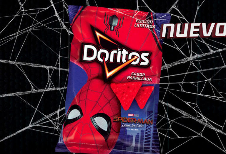 Doritos lanza una edición limitada de ‘Spider-Man: lejos de casa’