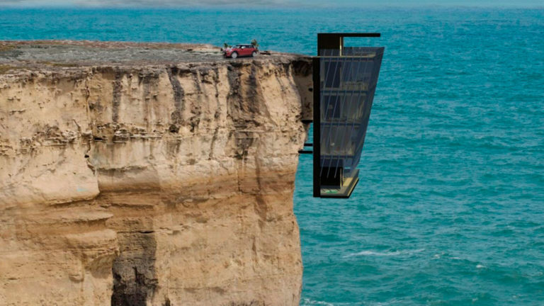 Descubre la Cliff House, una casa que reta la barrera de la gravedad