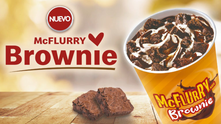 ¡Lo mejor de dos mundos! Llega el McFlurry Brownie a McDonald’s