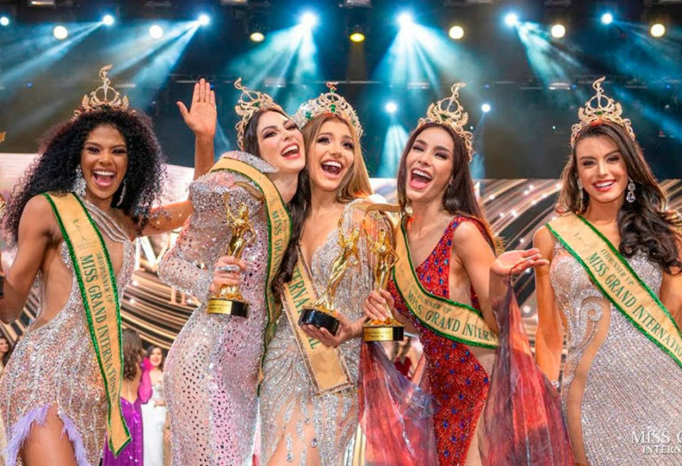 Valentina Figuera se corona como Miss Grand International 2019 en su tierra natal