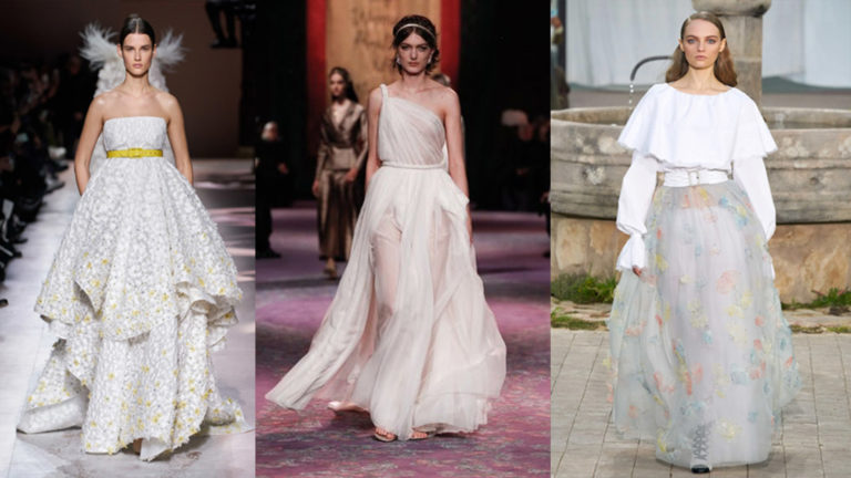 ¡Son un sueño! Los mejores vestidos de novia que dejó la Paris Fashion Week (+ Tendencias inimaginables)