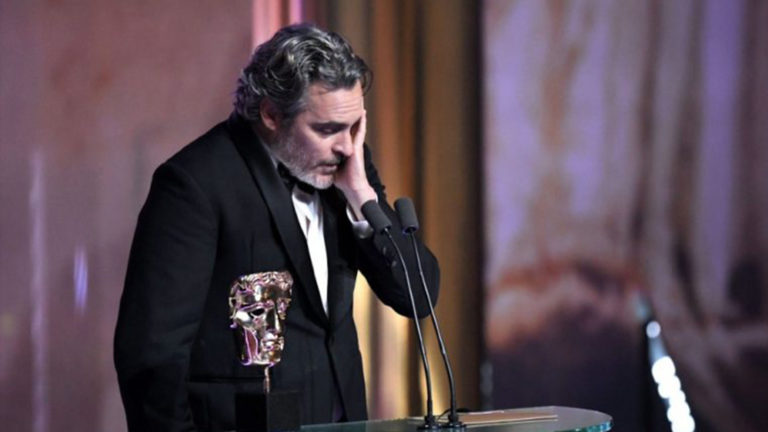 El emotivo discurso de Joaquín Phoenix en contra del racismo en los BAFTA 2020
