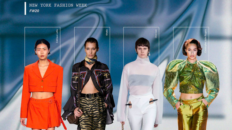 ¡Brillos, matices celestiales y glamour! Entérate de las 5 tendencias que nos dejó La New York Fashion Week