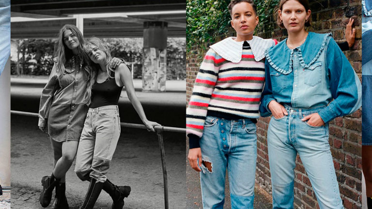 No a la venta, sí a la renta: así es ‘love letter’ la nueva propuesta sostenible de Ganni x Levi’s