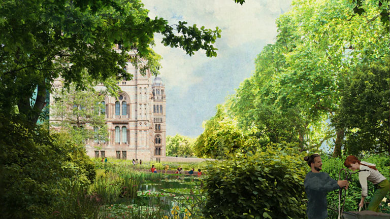 ¡Urban nature! Los jardines de los museos de Londres se convertirán en un centro de naturaleza urbana