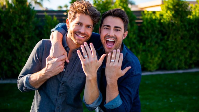 ¡Suenan las campanas de la iglesia! Revive en fotos la historia de amor entre Jonathan Bennett y Jaymes Vaughan