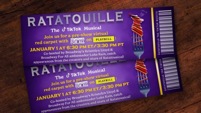 ¡De Tik Tok a Broadway! El musical de Ratatouille se formó en plena pandemia (VELO AQUÍ)