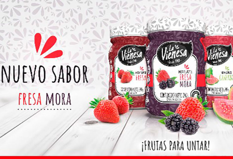 ¡Conquistando paladares! La Vienesa da la bienvenida a su nuevo integrante: Mermelada sabor Fresa-Mora