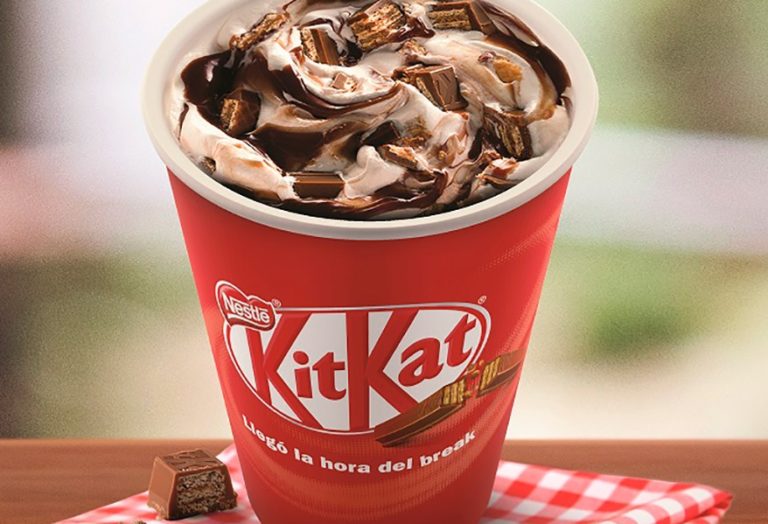 McDonald’s da la bienvenida a su nueva línea de sabor: ¡Helado de KitKat!