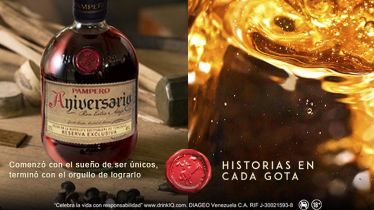 ¡Historias en cada gota! Pampero comparte contigo la evolución de su ron en una campaña virtual