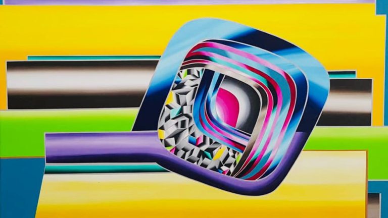 Tatiana Mantilla, la artista venezolana que cautiva con su “abstracción geométrica”