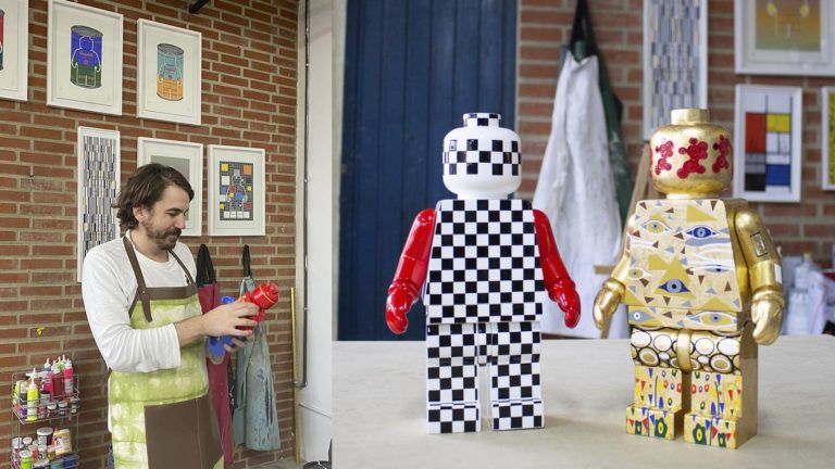 Armando Velutini, el artista que transformó el hombre de LEGO en una obra de arte