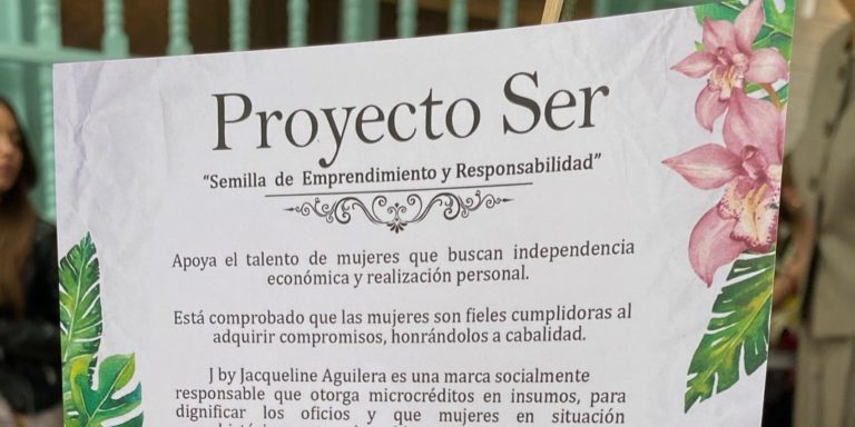 ‘Proyecto Ser’ de Jacqueline Aguilera cumple su primer aniversario