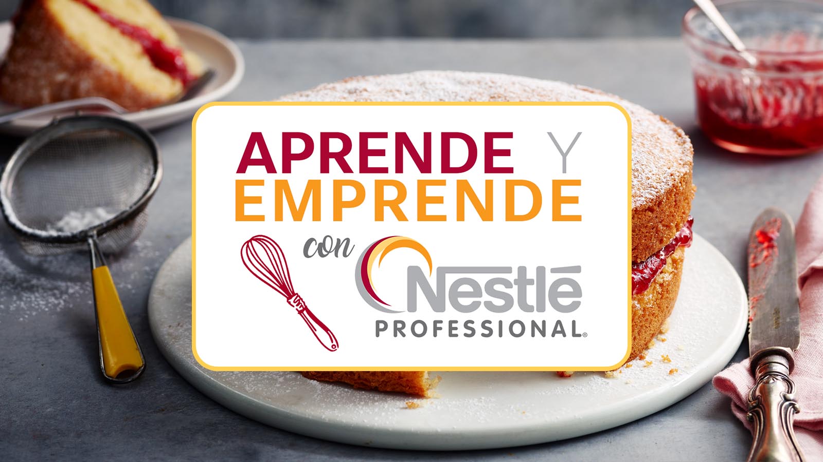 Quieres hacer tus propios postres? Aprende y emprende con Nestlé  Profesional®