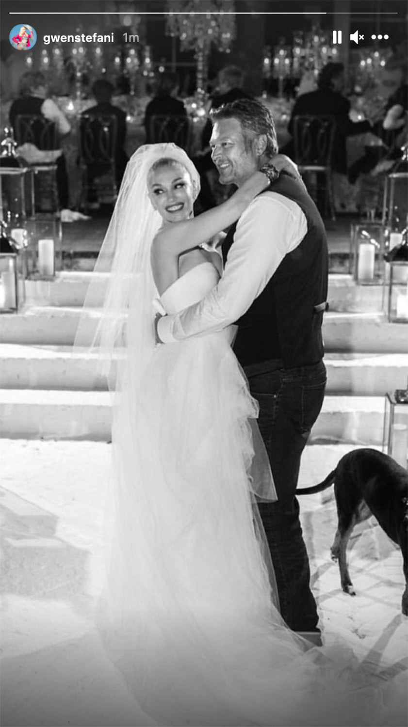 EN FOTOS: Así de HERMOSA fue la boda de Gwen Stefani con Blake Shelton