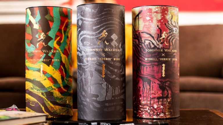 ¡Se viste de colores! Johnnie Walker y Michael «Burner» Wong crean nuevo empaque de colección