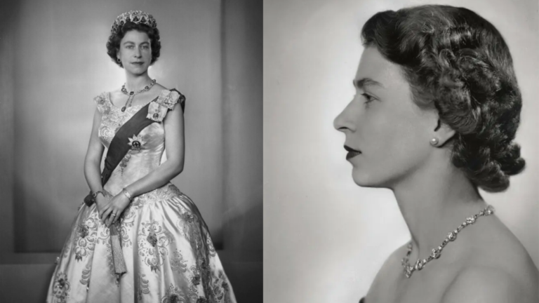 La historia de los primeros retratos oficiales de Isabel II como monarca a sus 25 años