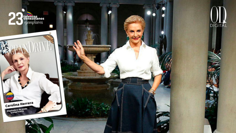 ¡23 talentos ejemplares! #3 Carolina Herrera, la elegancia tiene sello criollo