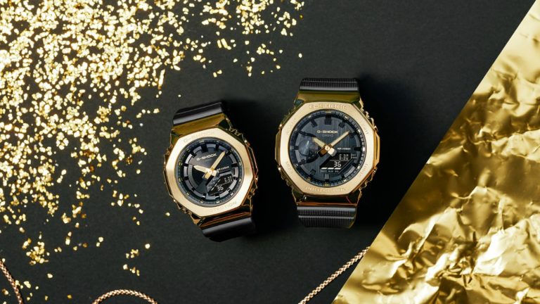 Gold Stay Gold: la serie de G-SHOCK para amantes del glamour