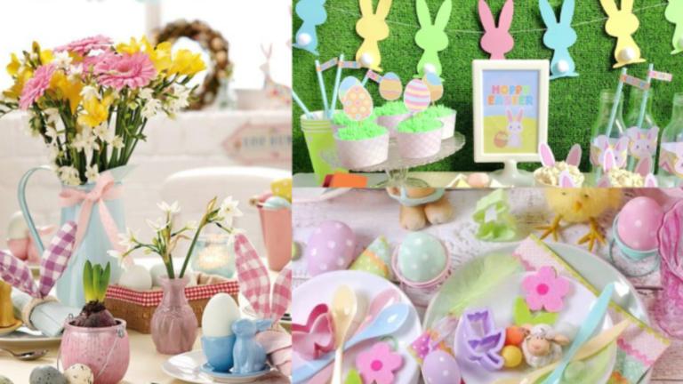 ¡Pascua! Cómo hacer una bonita mesa para celebrar esta fecha