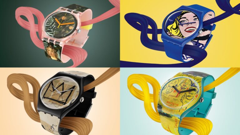 Swatch viaja a través del arte con su nueva colección