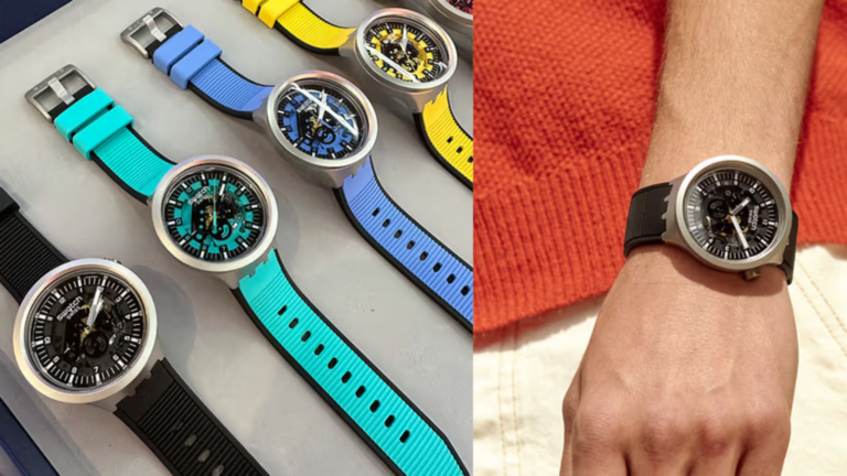 ¡Audaz y Fuerte! La firma Swatch impacta con su estilo «Big Bold Irony»