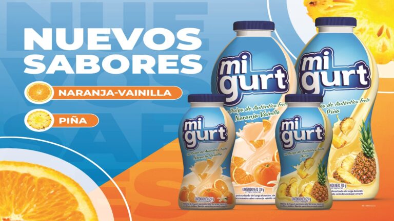 Naranja-vainilla es lo nuevo de Migurt (y regresa el sabor de piña)