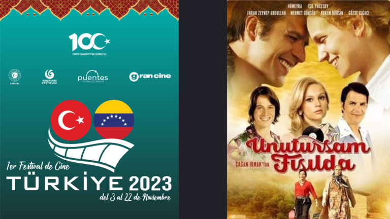 El 1er Festival de Cine Türkiye 2023 llega a Venezuela