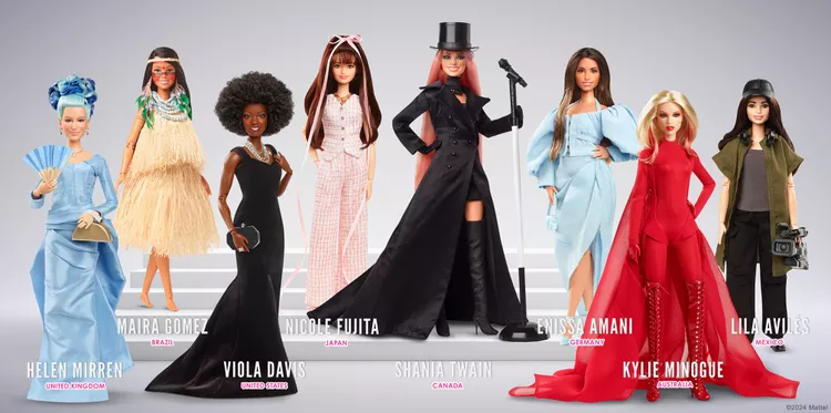 Barbie celebra el Día de la Mujer con nuevas muñecas de famosas