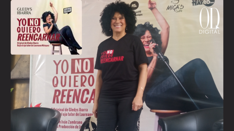 ¡Stand Up! Gledys Ibarra confiesa entre risas y reflexión «Yo no quiero reencarnar»