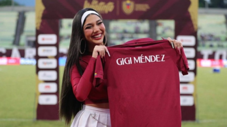 ¡Vinotinto! Gigi Méndez es la voz del tema oficial de la Selección Nacional de Fútbol