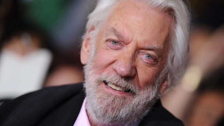 Donald Sutherland, el legendario actor de Hollywood, muere a los 88 años