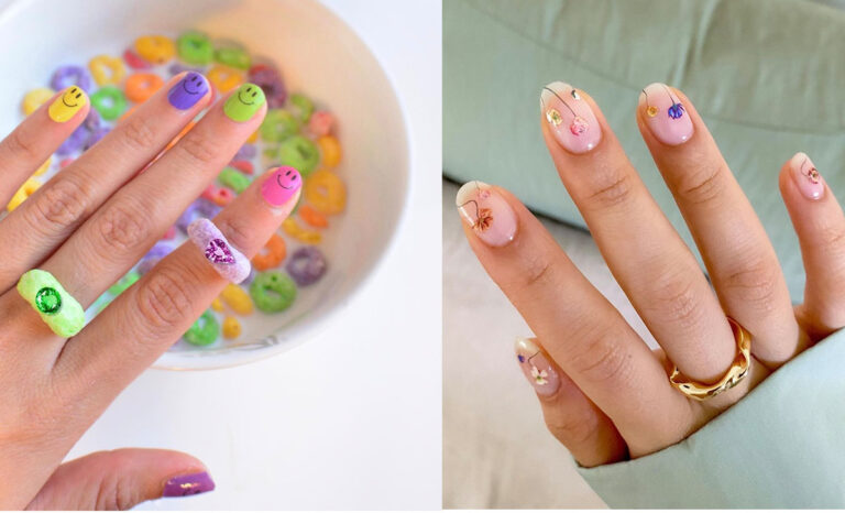 ¡Stickers en la manicura! La tendencia que se impone en las uñas