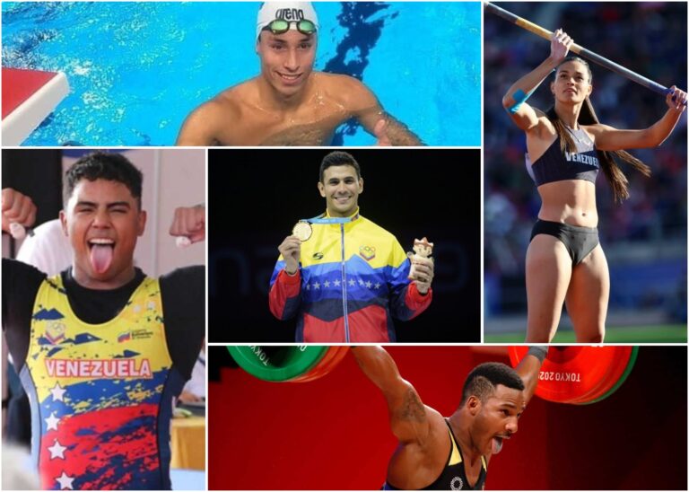 Los 5 venezolanos de los que hay que estar pendientes en París 2024