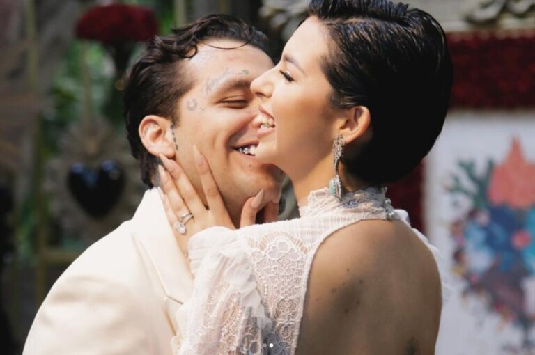 Christian Nodal y Ángela Aguilar se casan dos meses después de iniciar noviazgo