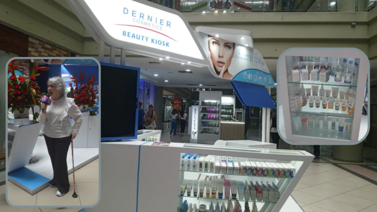 Dernier Cosmetics inaugura su Beauty Kiosk en Caracas