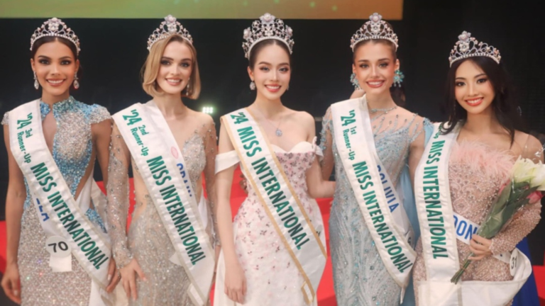 ¡Venezuela! Sakra Guerrero gana el tercer lugar en Miss International 2024