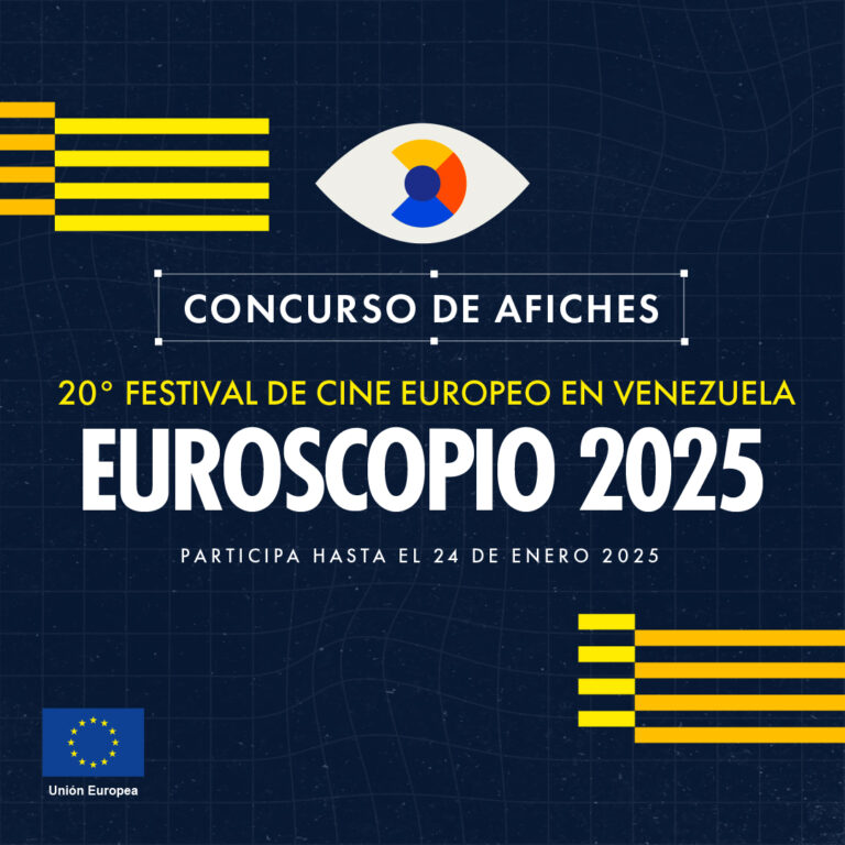 Invitan a diseñar el afiche del 20º Festival de Cine Europeo “Euroscopio” 2025