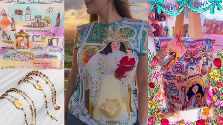 Compartimos las marcas que diseñan para celebrar a la Divina Pastora