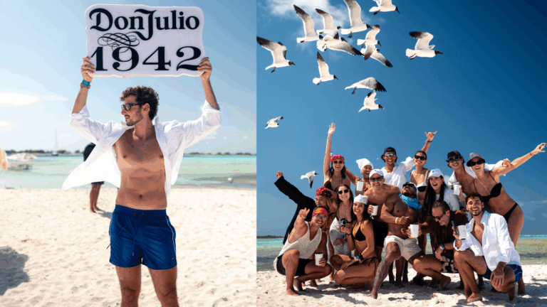 Tequila Don Julio 1942 aterrizó en Los Roques para disfrutar del verano y vivir una experiencia inolvidable